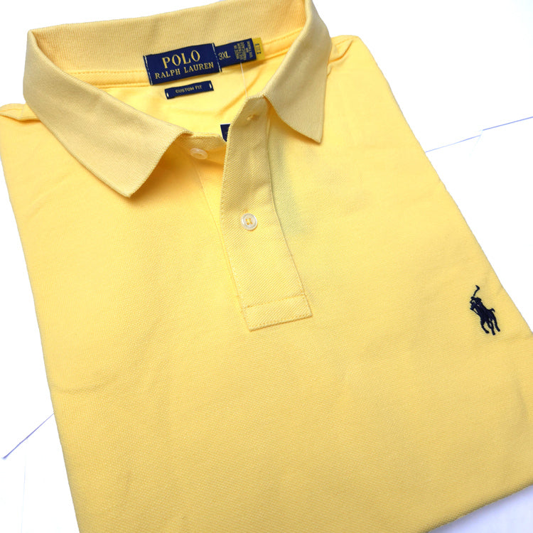 PRL classic polo shirt for men | Yellow