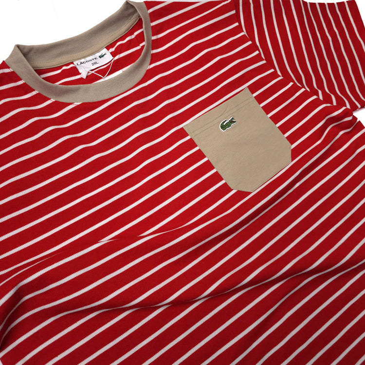 LST striped T-shirt | Orange