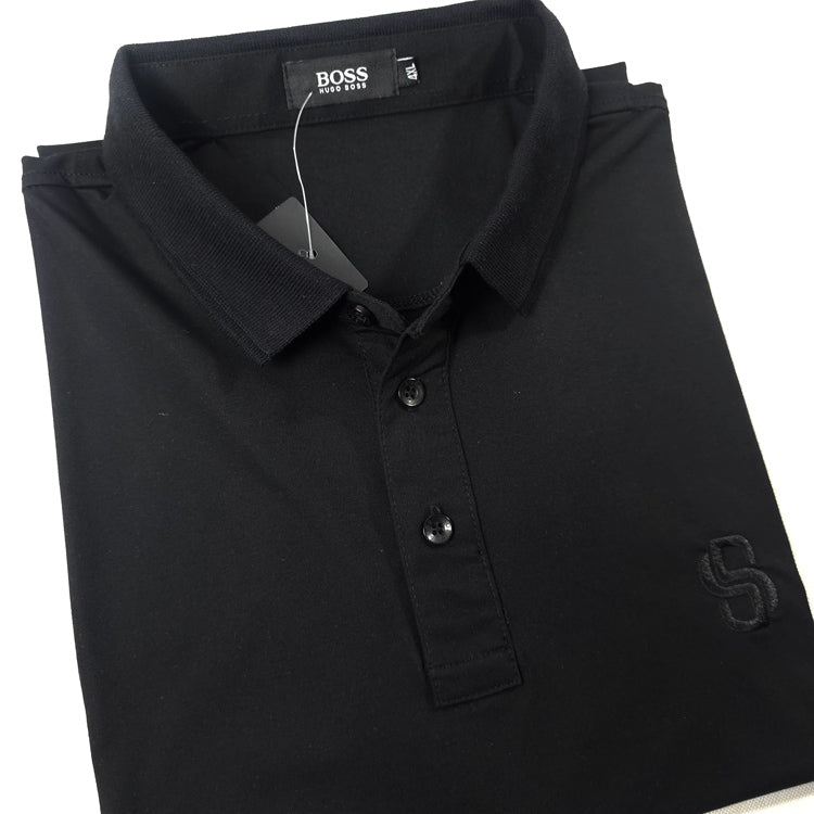 BIG- BS designer polo shirt | Black