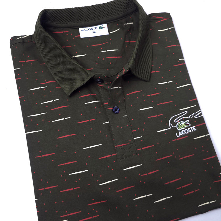 LST Comets designer polo shirt | Army Green