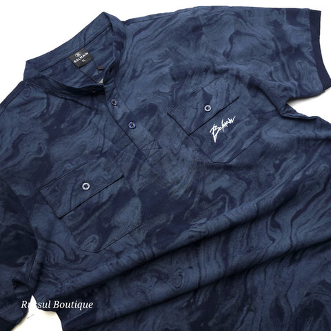 BLM pockets polo shirt | Blue