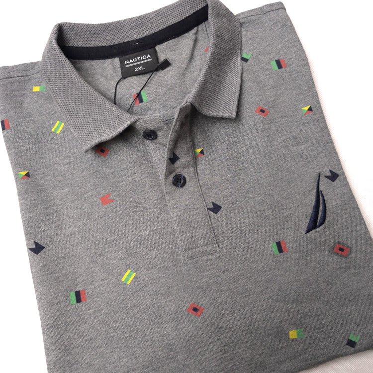 NTC poker designer polo shirt | Grey