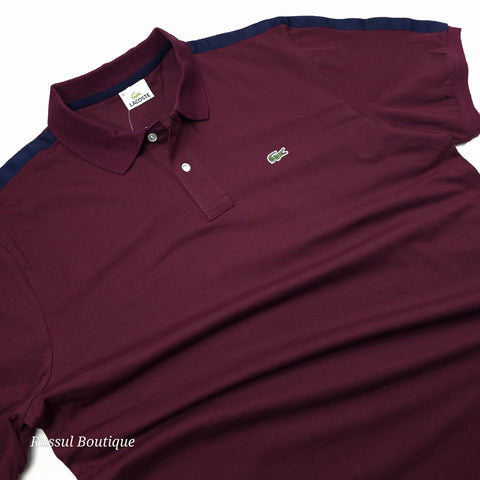 BIG-LST Trim polo shirt | Wine