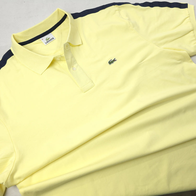 BIG-LST Trim polo shirt | Yellow