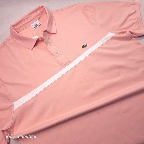 BIG-LST Cross designer polo shirt | Peach