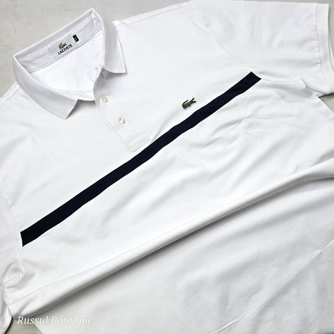 BIG-LST Cross designer polo shirt | White