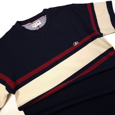 LST two-toned T-shirt for men | Navy blue