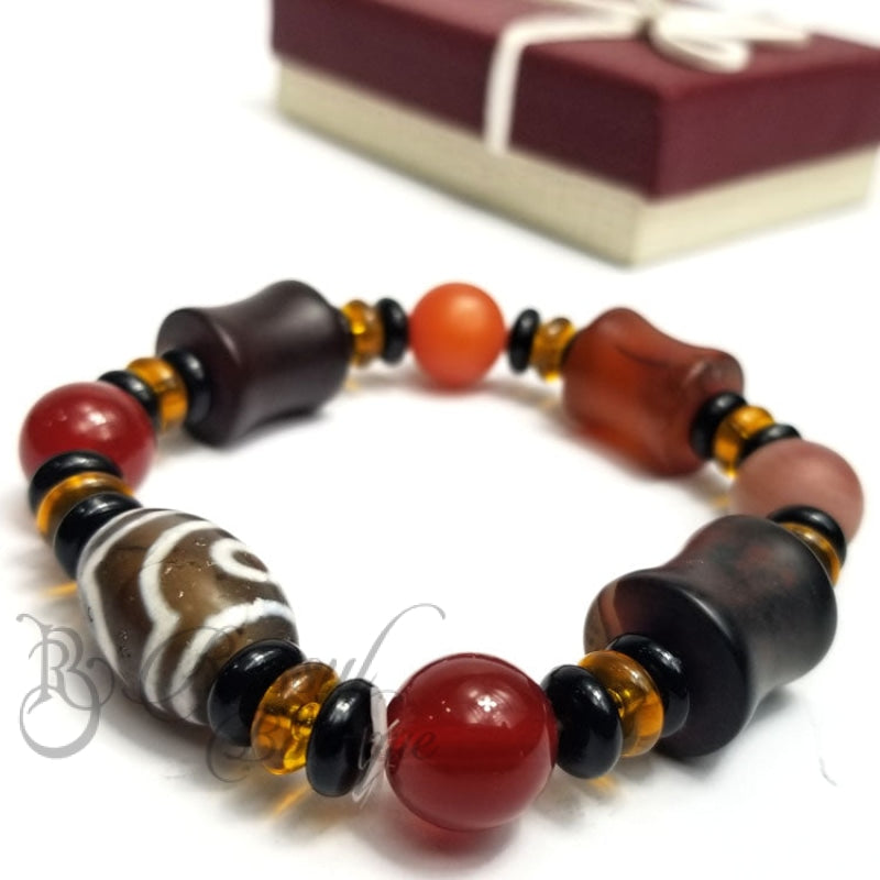 Classic Beaded Wrist Bracelet For Men| Lit