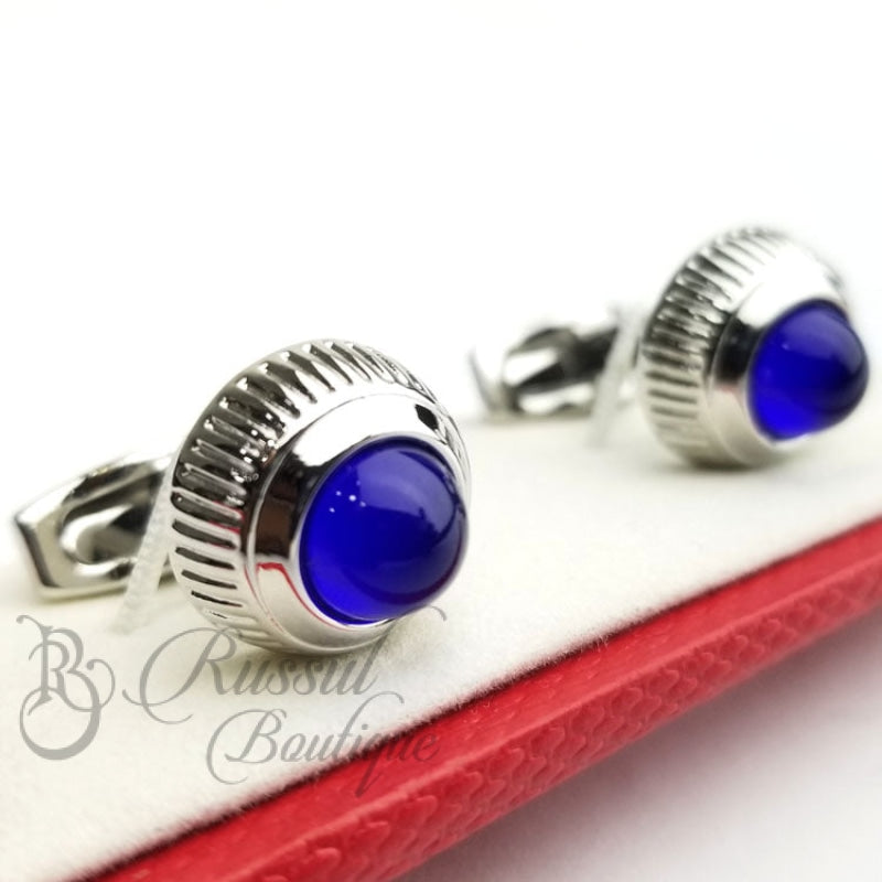 Crt Coral Mens Cufflinks | Silver