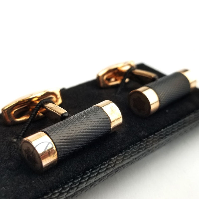 Mb Pill Mens Cufflinks | Rosegold
