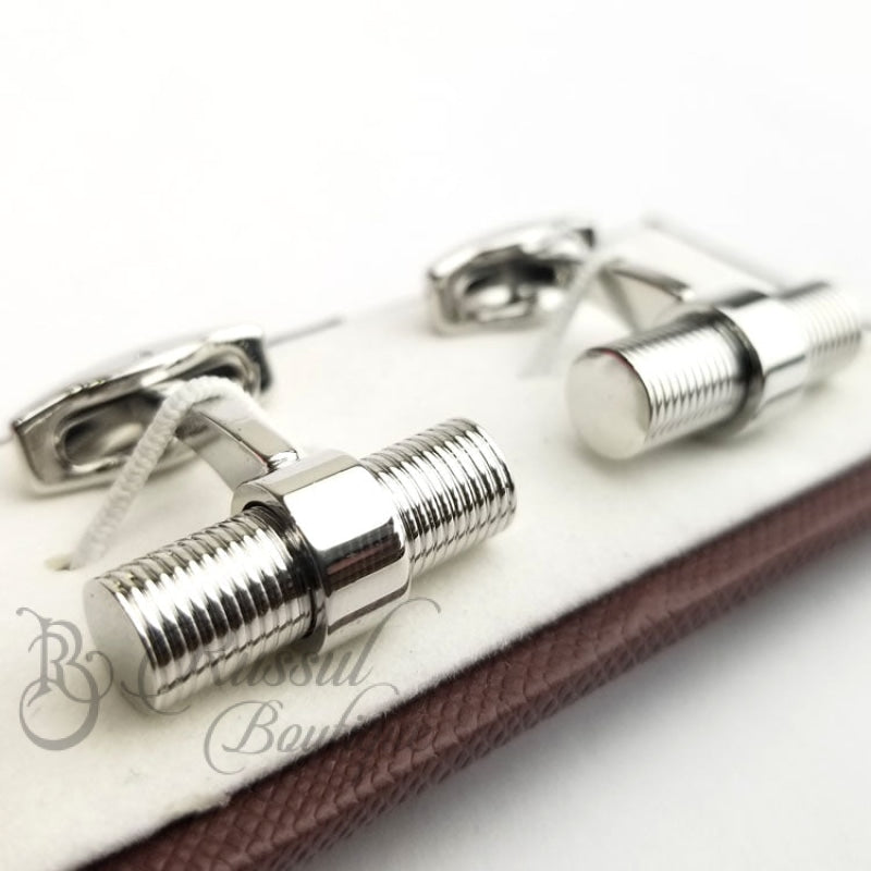 Mb Rim Mens Cufflinks | Silver