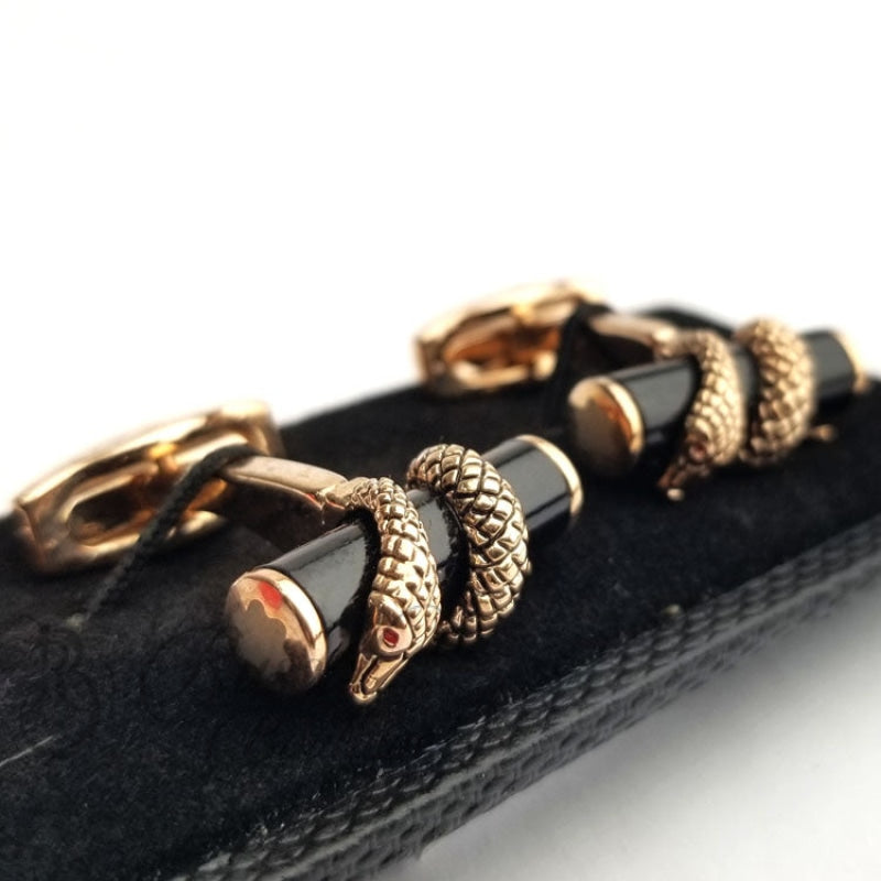 Mb Sleek Mens Cufflinks | Rosegold