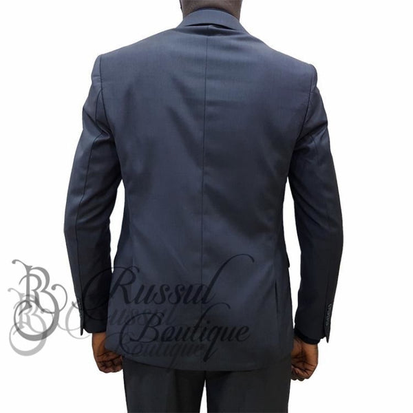 Men's 3-piece business Suit | Grey - Russul boutique