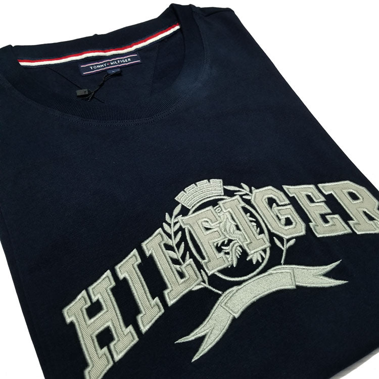 TH crested Tee-shirt | Navy Blue