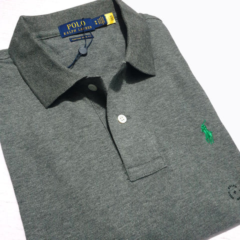 PRL classic polo shirt for men | Grey