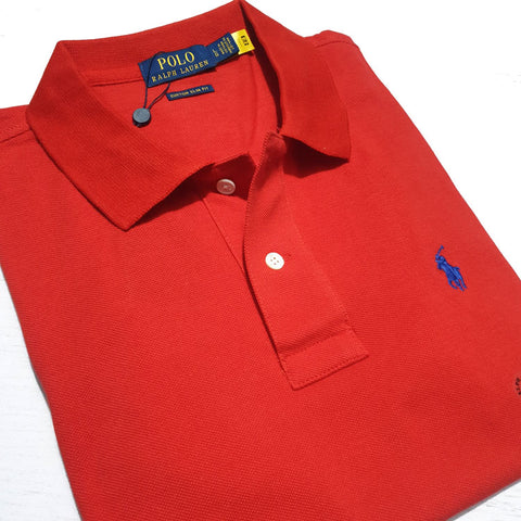 PRL classic polo shirt for men | Red