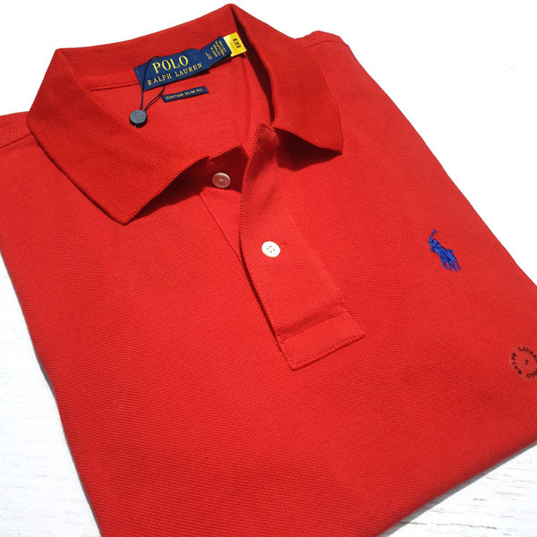 PRL classic polo shirt for men | Red