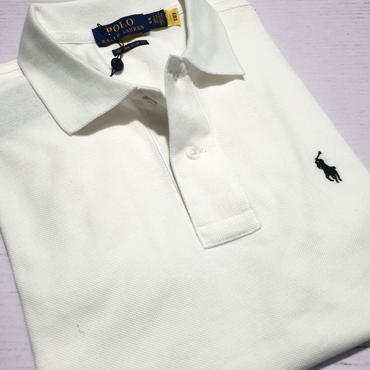 PRL classic polo shirt for men | White