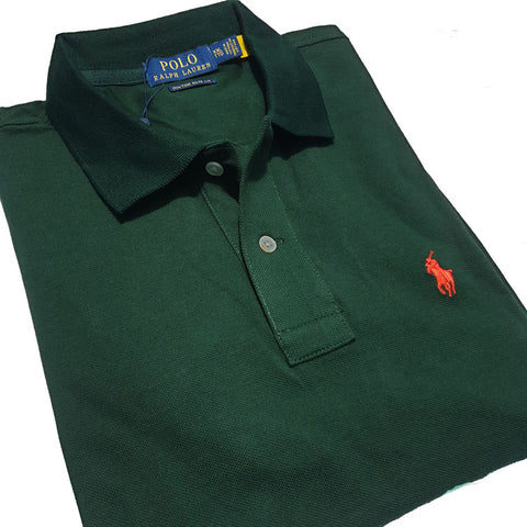 PRL classic polo shirt for men | Army Green