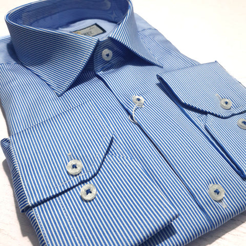 JP striped Shirt for Men | Blue
