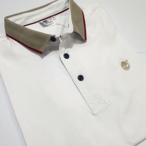 TMB designer polo shirt for men | White