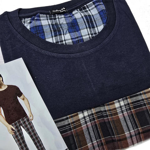 Men's pyjamas set | Navy blue