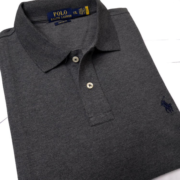 PRL classic polo shirt for men | Dark Grey
