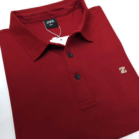 BIG- ZR designer polo shirt | Wine