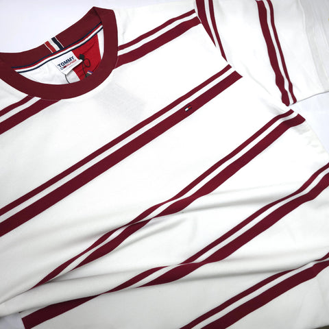 THF striped Tee-shirt | Wine