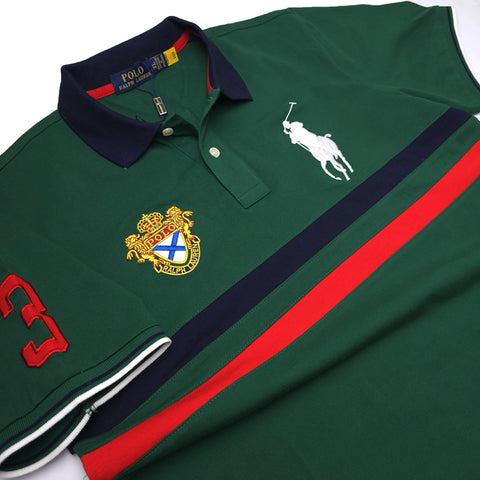 PRL trophy crested polo shirt | Green