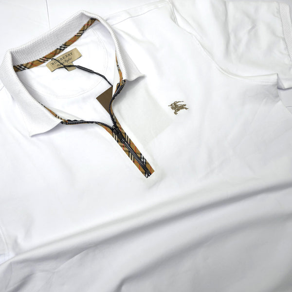 BBY designer polo shirt | White