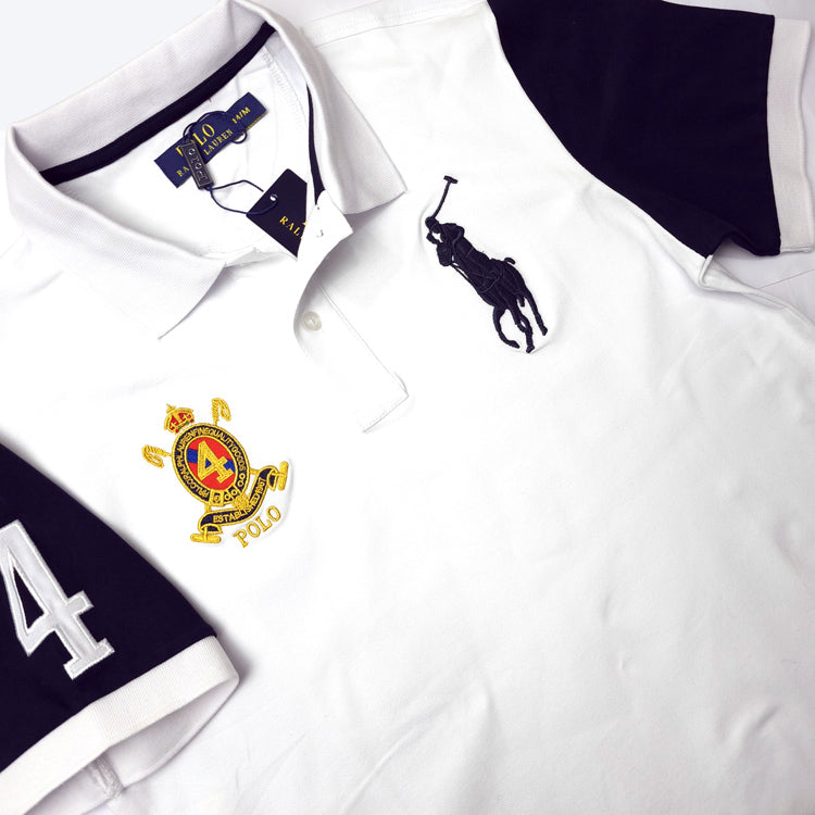 PRL 4th crested polo shirt | WHite