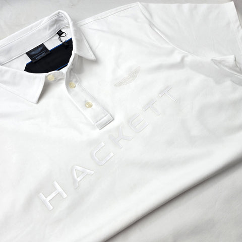 HCK flex designer polo shirt | White