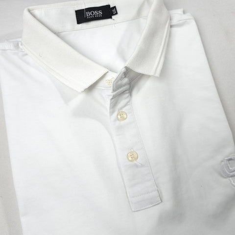 BIG- BS designer polo shirt | White