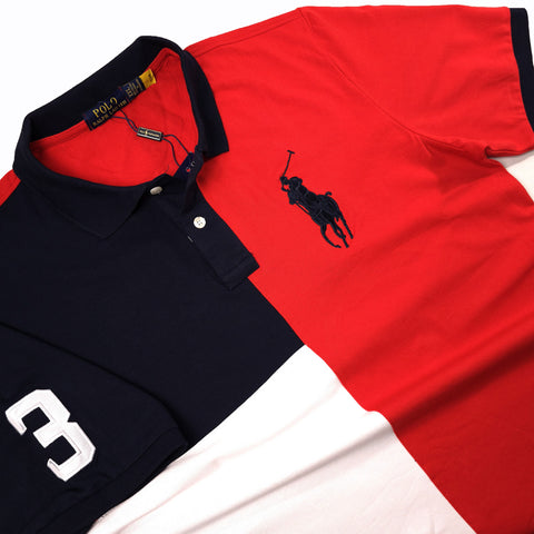 PRL 3-tier designer polo shirt | Red