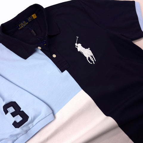 PRL 3-tier designer polo shirt | Blue