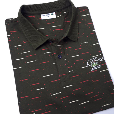 LST Comets designer polo shirt | Army Green