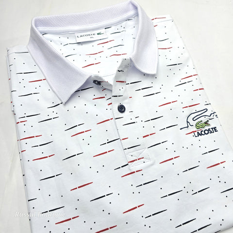 LST Comets designer polo shirt | White
