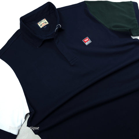 DSL premium designer polo shirt | Navy blue