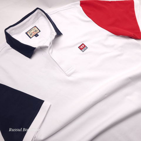 DSL premium designer polo shirt | White