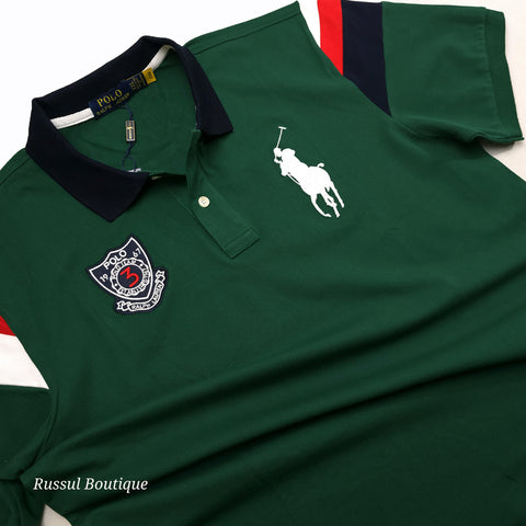 PRL Team crested polo shirt | Army Green
