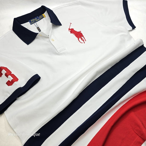 PRL 3rd crested polo shirt | White