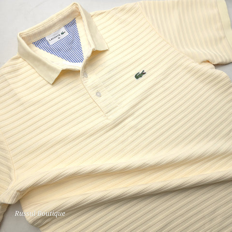 LST Textured polo shirt | Cream