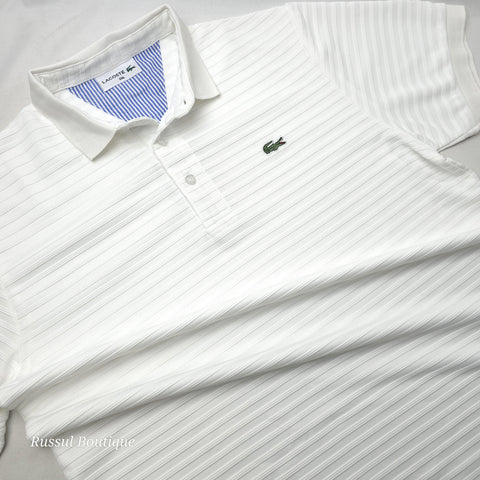 LST Textured polo shirt | White