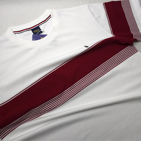 PRL striped T-shirt for men | Wine
