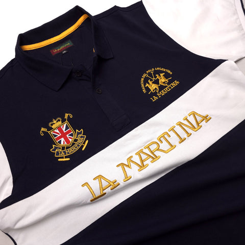IMT designer polo shirt | Navy blue
