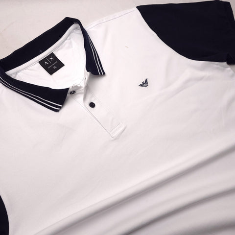 AMN premium designer polo shirt | White