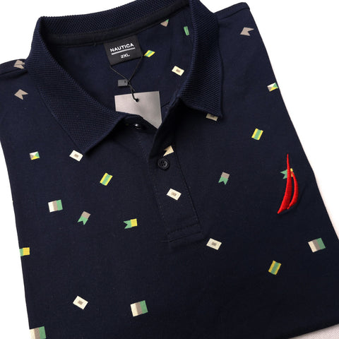 NTC poker designer polo shirt | Navy blue