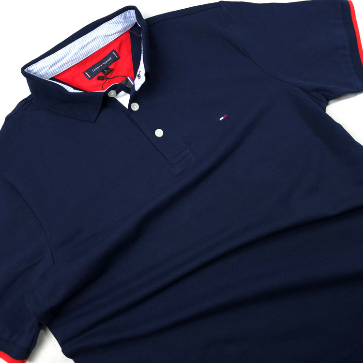 BIG- THF designer Elite polo shirt | Navyblue
