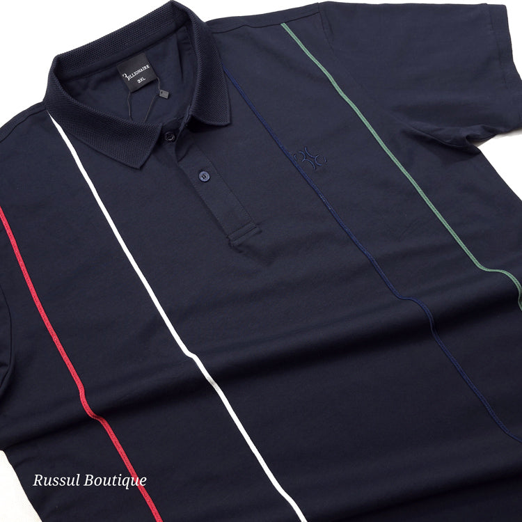 BB weave designer polo shirt | Navy blue